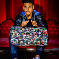 SPRAYGROUND® DUFFLE EXIT ART COLLAB DUFFLE