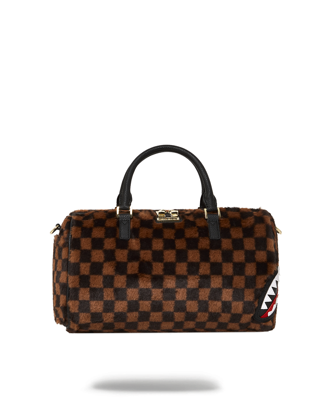 Sprayground Sharks In Paris Brown Mini-Duffel bag