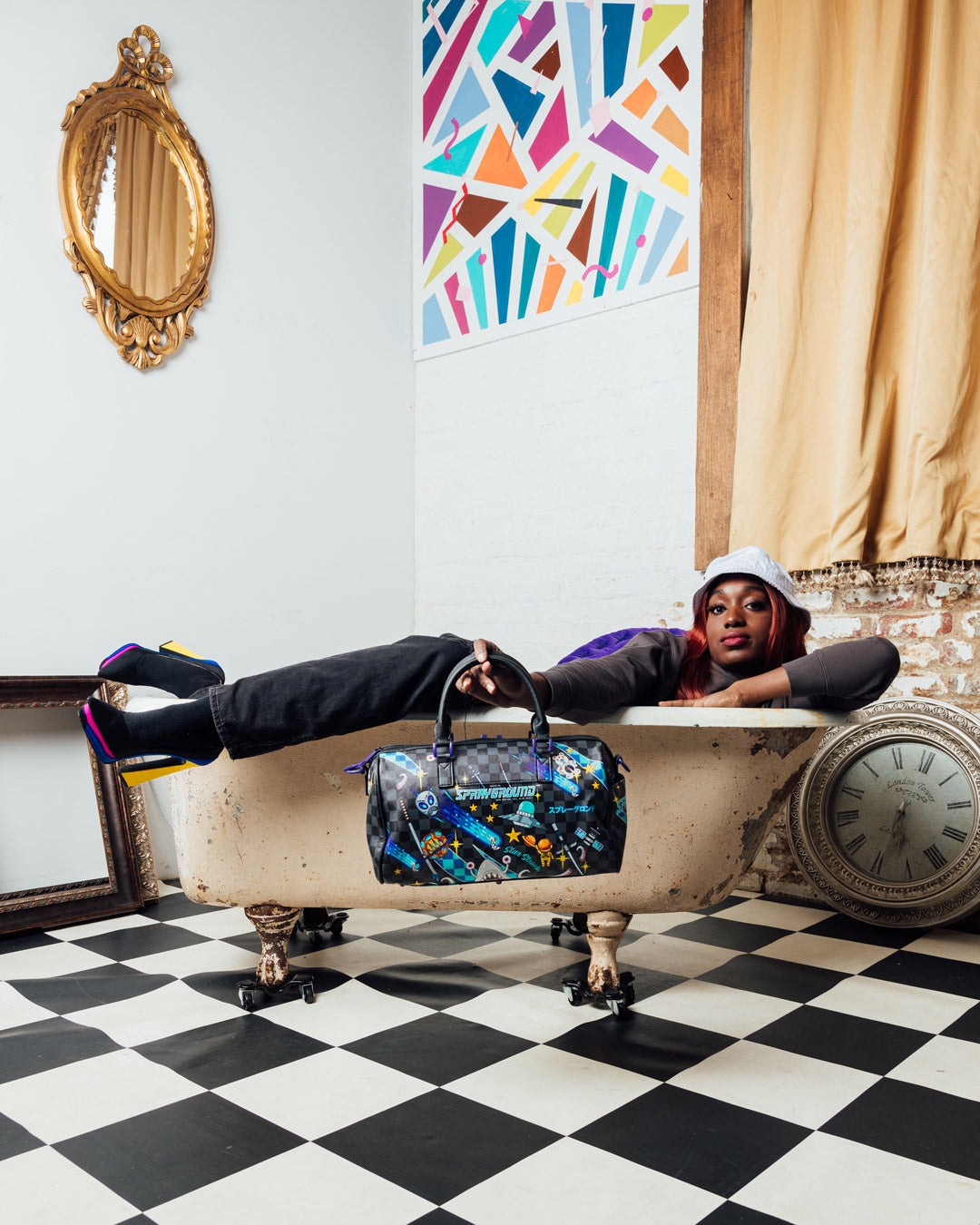 WTF ALIEN INVASION MINI DUFFLE – SPRAYGROUND®