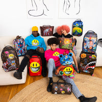 SPRAYGROUND® DUFFLE GLOBAL MOGUL POPAGANDA RON ENGLISH EDITION MINI DUFFLE