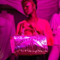 SPRAYGROUND® DUFFLE INFINITI PINK DIAMOND MINI DUFFLE