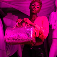 SPRAYGROUND® DUFFLE INFINITI PINK DIAMOND MINI DUFFLE