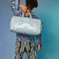 SPRAYGROUND® DUFFLE MIRASHAKU IRIDESCENT QUILT DUFFLE