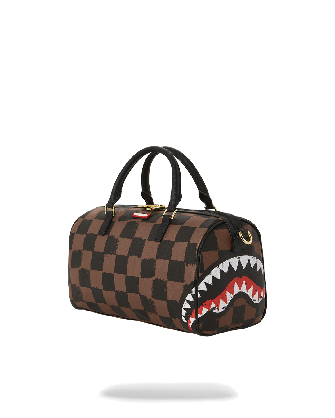 Sprayground Shark In Paris Brown Duffle Skull Monogram 910D4059NSZ