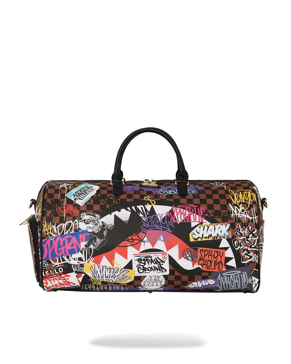 【SPRAYGROUND】SHARKS IN PARIS シャーク 半透明 ダッフル A SHARK IN PARIS – SPRAYGROUND®