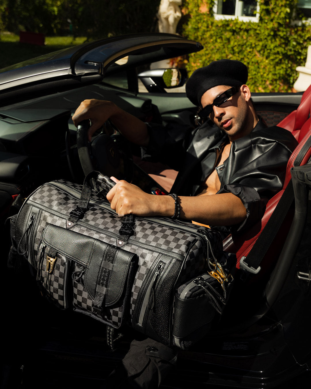 sprayground duffle bag limited edition