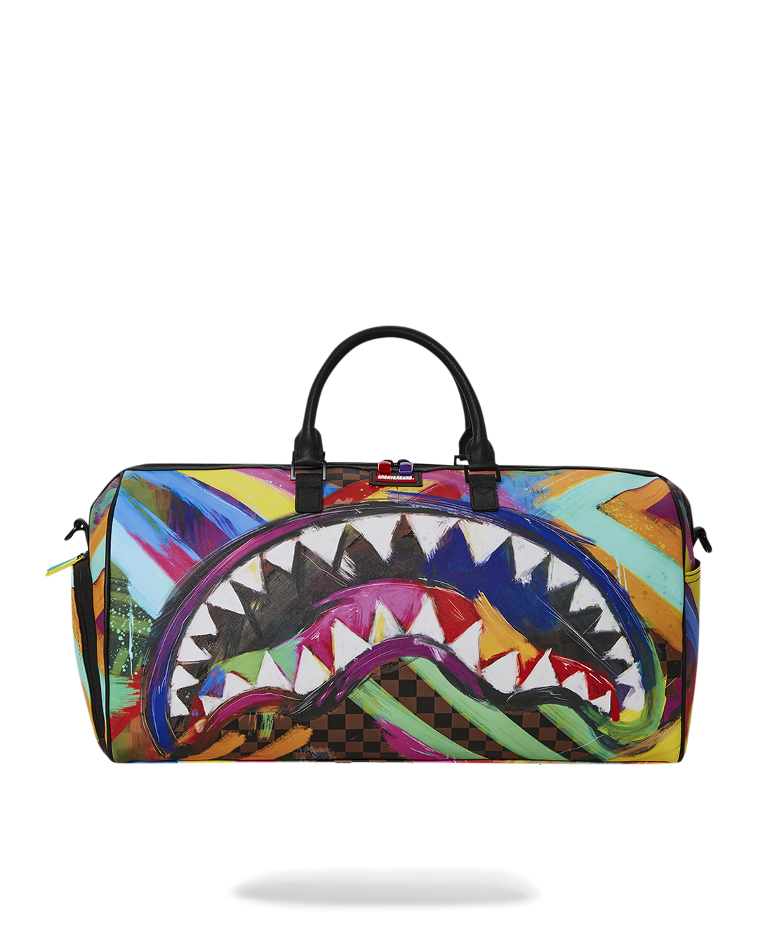 Duffle Bag Sprayground Brown Jaws in Paris