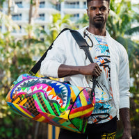 SPRAYGROUND® DUFFLE SHARKS IN PARIS CITY STREAKS DUFFLE