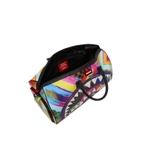 SPRAYGROUND® DUFFLE SHARKS IN PARIS CITY STREAKS DUFFLE