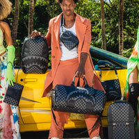 SPRAYGROUND® DUFFLE RACEWAY SHADOW PHANTOM LARGE DUFFLE