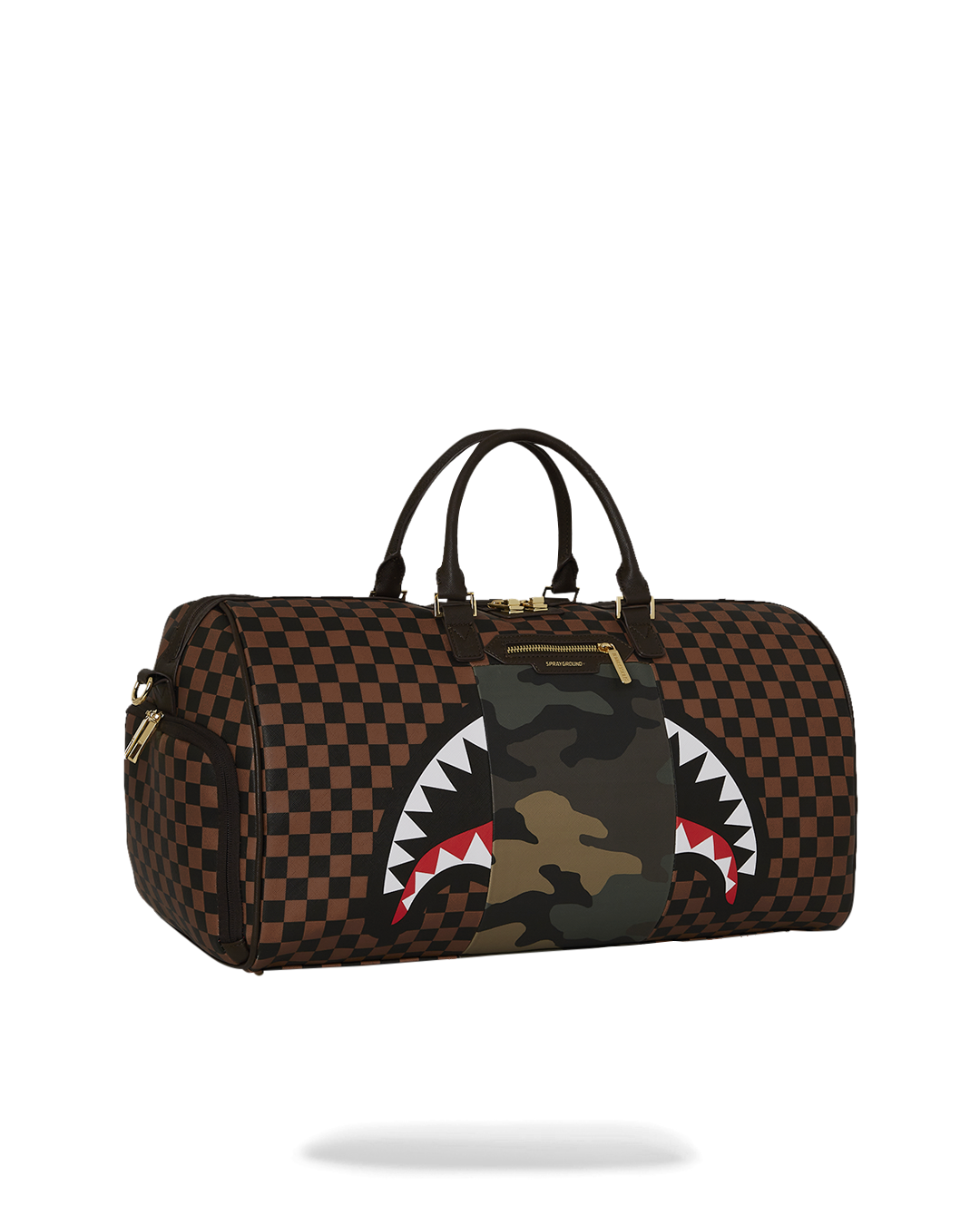 sprayground sharks in paris duffle