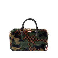 SPRAYGROUND® DUFFLE 3AM GREEN FURR MINI DUFFLE