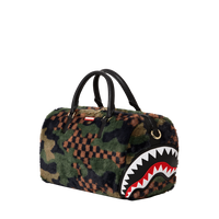 SPRAYGROUND® DUFFLE 3AM GREEN FURR MINI DUFFLE