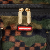 SPRAYGROUND® DUFFLE 3AM GREEN FURR MINI DUFFLE