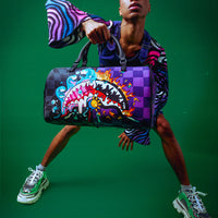 SPRAYGROUND® DUFFLE CRAZY EYES MINI DUFFLE