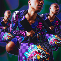 SPRAYGROUND® DUFFLE CRAZY EYES MINI DUFFLE