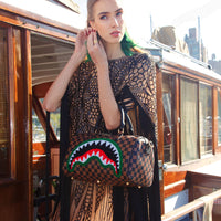 SPRAYGROUND® DUFFLE CHENILLE SHARKS IN PARIS MINI DUFFLE