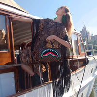 SPRAYGROUND® DUFFLE CHENILLE SHARKS IN PARIS MINI DUFFLE