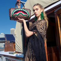 SPRAYGROUND® DUFFLE CHENILLE SHARKS IN PARIS MINI DUFFLE