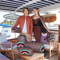 SPRAYGROUND® DUFFLE CHENILLE SHARKS IN PARIS MINI DUFFLE