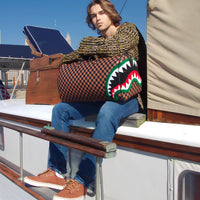 SPRAYGROUND® DUFFLE CHENILLE SHARKS IN PARIS DUFFLE