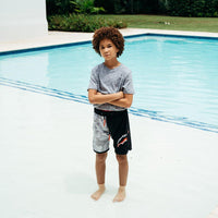 SPRAYGROUND® SWIM KIDS DAMAGE CONTROL SWIM TRUNKS