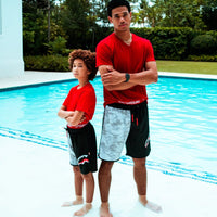 SPRAYGROUND® SWIM KIDS DAMAGE CONTROL SWIM TRUNKS