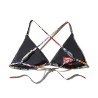 SPRAYGROUND® SWIM FLORAL MONEY BIKINI TOP
