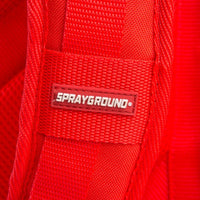 SPRAYGROUND® BACKPACK RED GUB (GRAFFITI UTILITY BACKPACK)