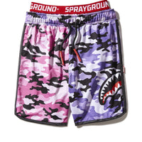 SPRAYGROUND® SWIM KIDS SPLIT CAMO SWIM TRUNKS