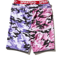 SPRAYGROUND® SWIM KIDS SPLIT CAMO SWIM TRUNKS
