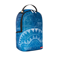 SPRAYGROUND® BACKPACK MINI SCHEMATICS SHARK BACKPACK