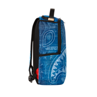 SPRAYGROUND® BACKPACK MINI SCHEMATICS SHARK BACKPACK