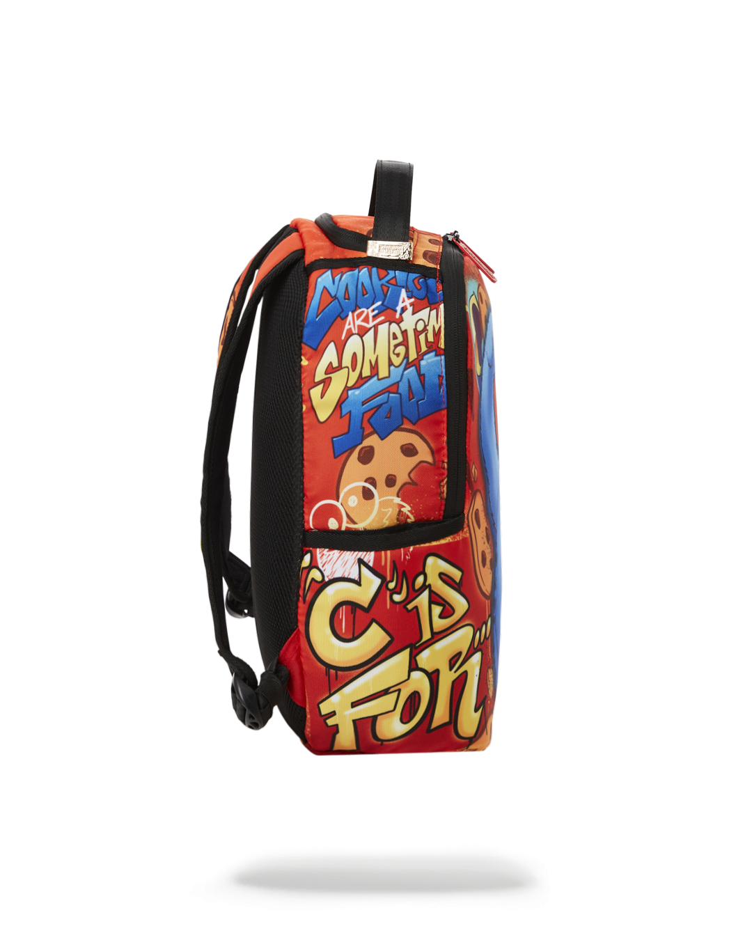 cookie monster mini backpack Sesame Street 17" Blue this mini backpack doesnt slack on the practical details Cookie Monster Loungefly New |