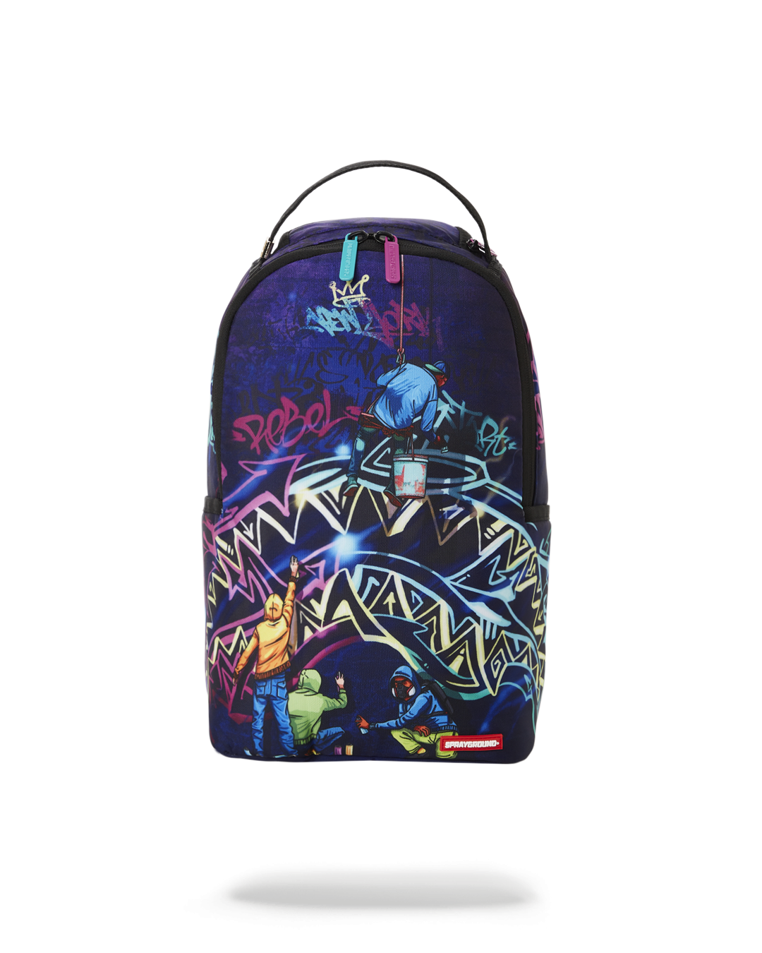 Sprayground Night Graffiti Embossed Backpack – Limited Edition