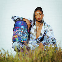 SPRAYGROUND® MINI MIDNIGHT GRAFFITI ARTISTS MINI BACKPACK