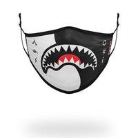 SPRAYGROUND® FASHION MASK ADULT YIN YANG FORM FITTING FACE MASK