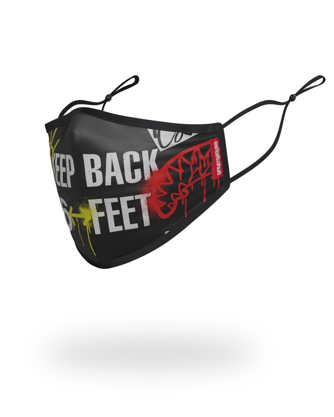 SPRAYGROUND® FASHION MASK ADULT BACK IT UP FORM FITTING FACE MASK