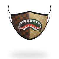 SPRAYGROUND® FASHION MASK ADULT PARIS VS MILAN FORM FITTING FACE MASK