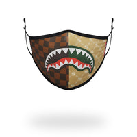 SPRAYGROUND® FASHION MASK KIDS FORM FITTING MASK: PARIS VS MILAN