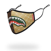SPRAYGROUND® FASHION MASK ADULT PARIS VS MILAN FORM FITTING FACE MASK