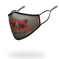 SPRAYGROUND® FASHION MASK ADULT TOKYO SHARK FORM FITTING FACE MASK