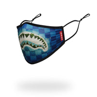 SPRAYGROUND® FASHION MASK KIDS FORM FITTING MASK: SHARK ISLAND