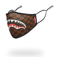 SPRAYGROUND® FASHION MASK ADULT SHARKS IN PARIS (ORIGINAL) FORM FITTING FACE MASK