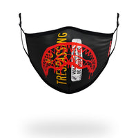 SPRAYGROUND® FASHION MASK ADULT NO TRESSPASSING FORM FITTING FACE MASK