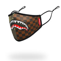 SPRAYGROUND® FASHION MASK ADULT CHECKS & CAMO FORM FITTING FACE MASK