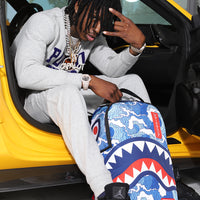 SPRAYGROUND® BACKPACK THE SHARK WAVE (made from 100% recycled plastic bottles from the ocean)