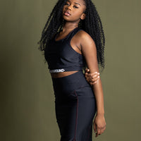 SPRAYGROUND® APPAREL LONGUETTE SKIRT (BLACK)