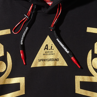 SPRAYGROUND® APPAREL A.I.8 AFRICAN INTELLIGENCE - PATH TO THE FUTURE II HOODY