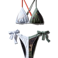 SPRAYGROUND® SPLIT BITE CAMO BIKINI